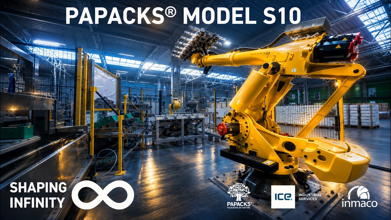 PAPACKS MODEL S10: The New Era of Scalable Sustainable Packaging 🌍⚙️ #papacks