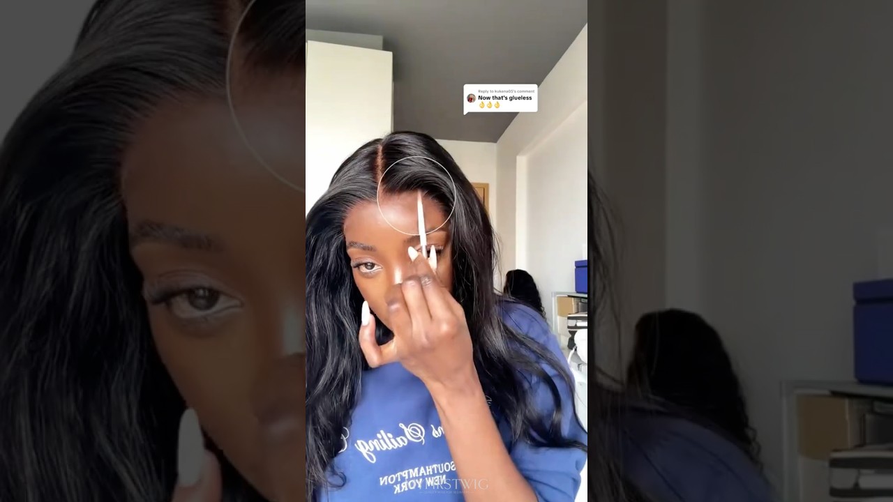 Tired Of Fake-Looking Wigs? Finally:A Glueless Straight Wig With Undetectable Hairlines#myfirstwig