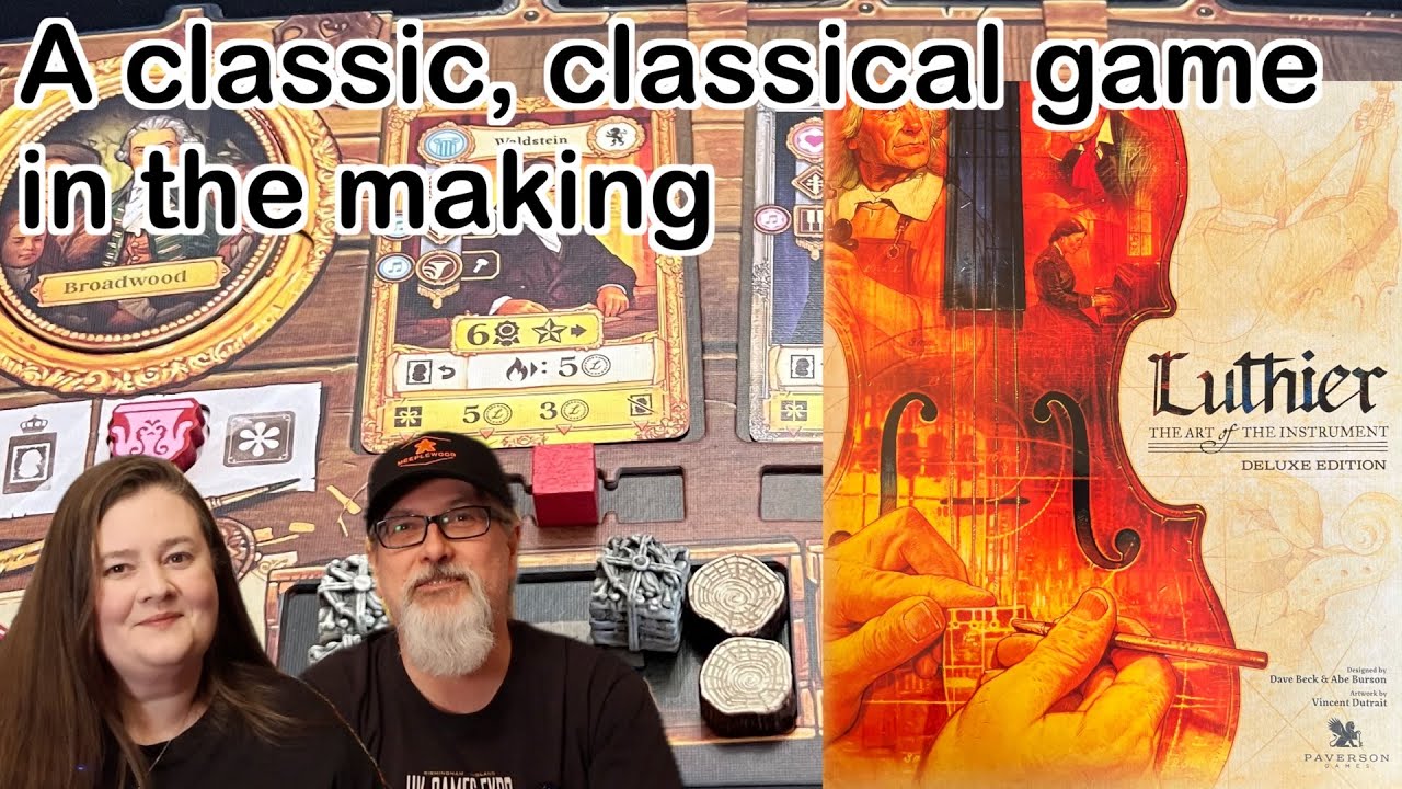 Luthier Paverson Games | We discuss why this is destined to be a truly classic classical Board Game!