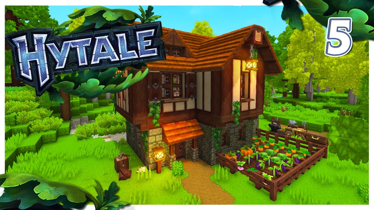 Let's Play Hytale ITA - Ep.5 - Ho costruito la mia prima casa su Hytale