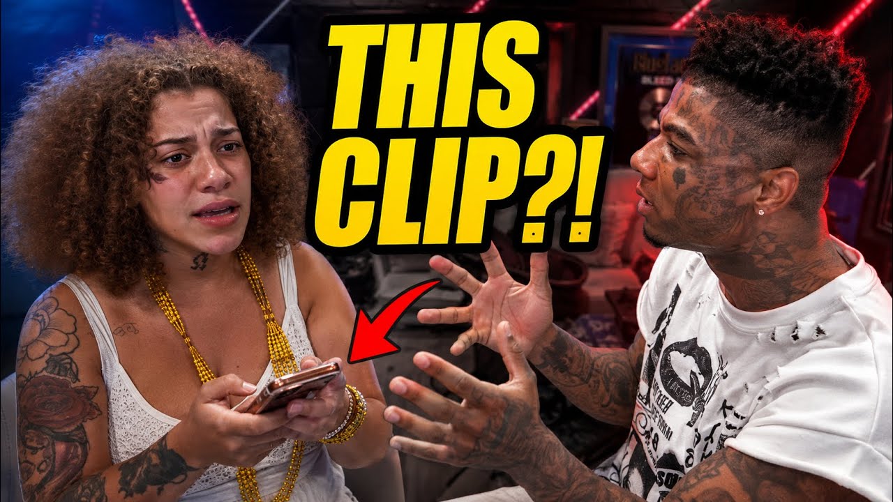 Blueface & Nevaeh Get Into a HEATED Argument Over THIS Clip&hellip; 😳