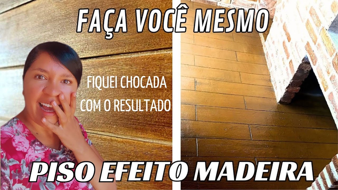PISO EFEITO MADEIRA FEITO COM ARGAMASSA/FICOU LINDO e ECONÔMICO/PISO HECHO CON CEMENTO/DIKINHA DIY