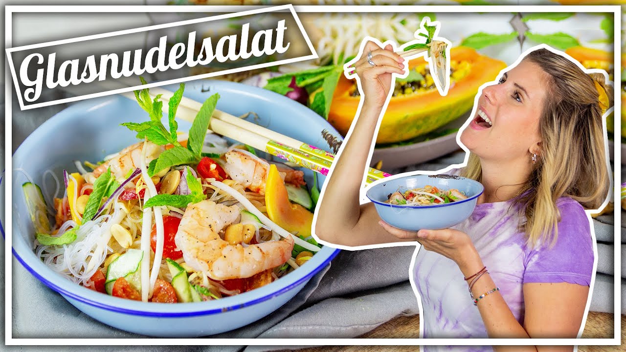 Vietnam inspirierter Glasnudelsalat | das beste Dressing | Sommersalat | Felicitas Then