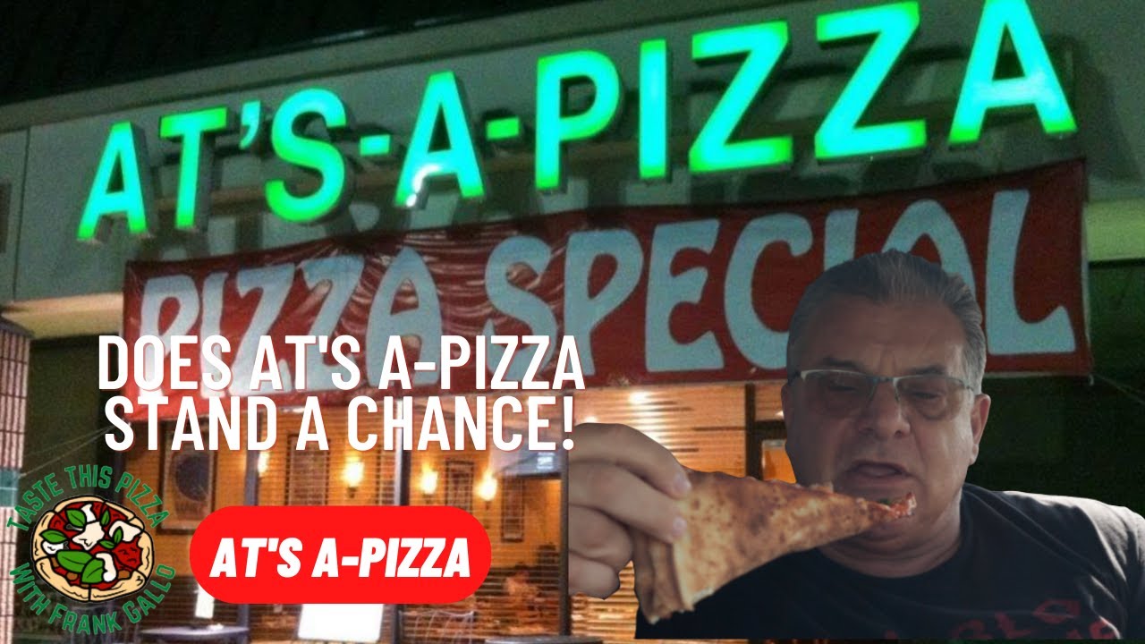 Pizza Reviews Does AT's A-Pizza stand a chance!