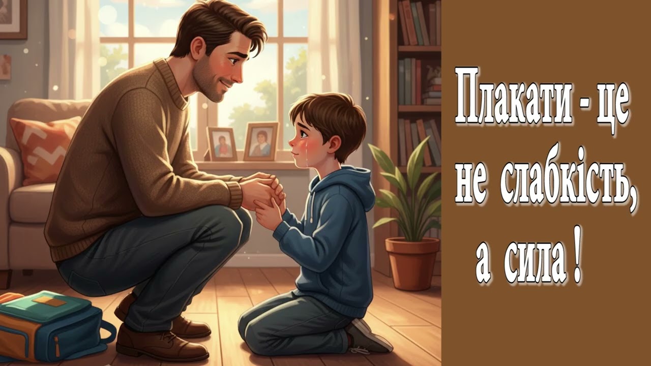 Плакати - це не слабкість, а сила!