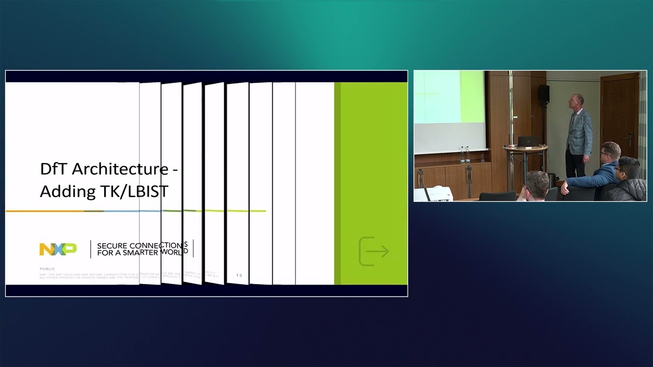 Presentation by NXP SEMICONDUCTORS  - The road towards In-System Test for automotive ethernet