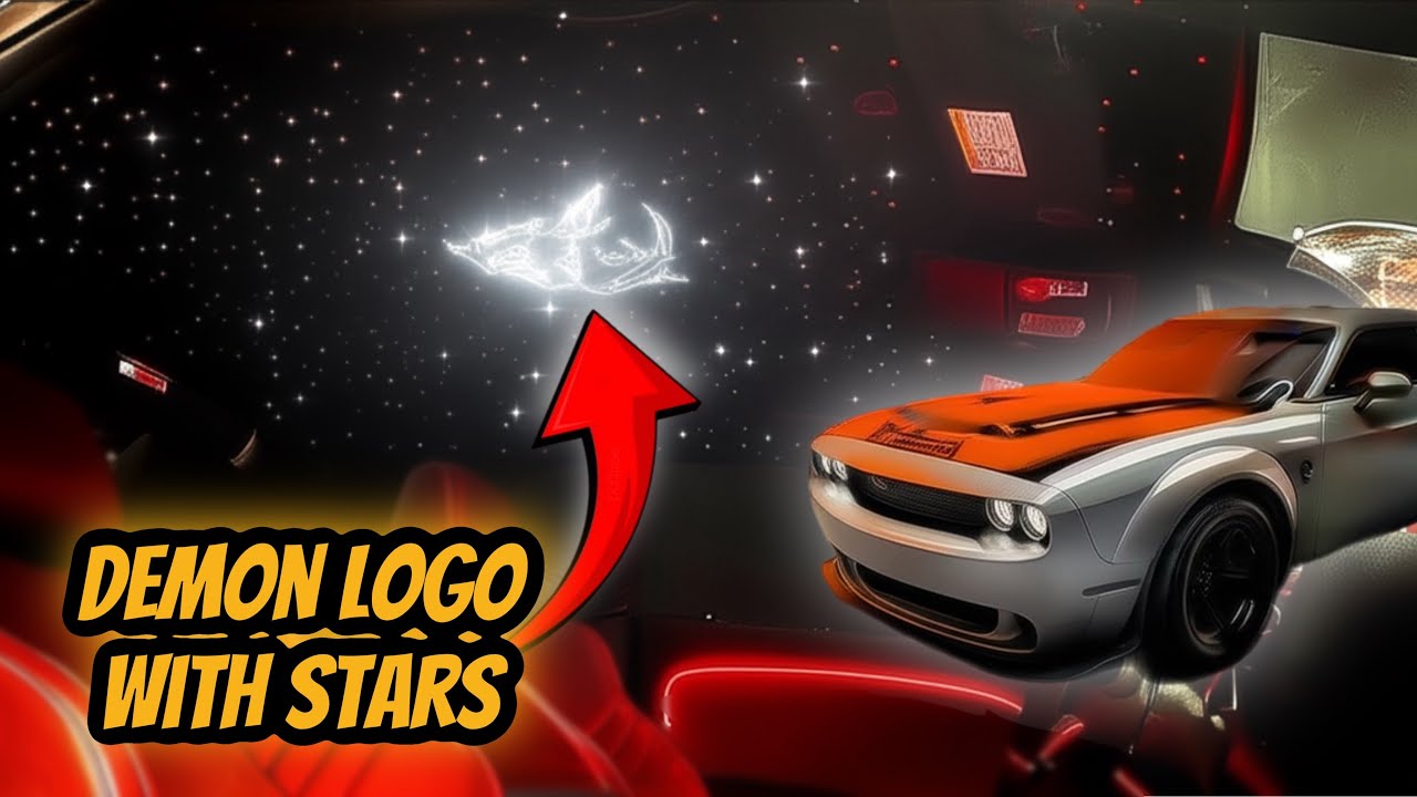HOW TO TRANSFORM THE DODGE DEMON 170 WITH CUSTOM STARLIGHTS!!!