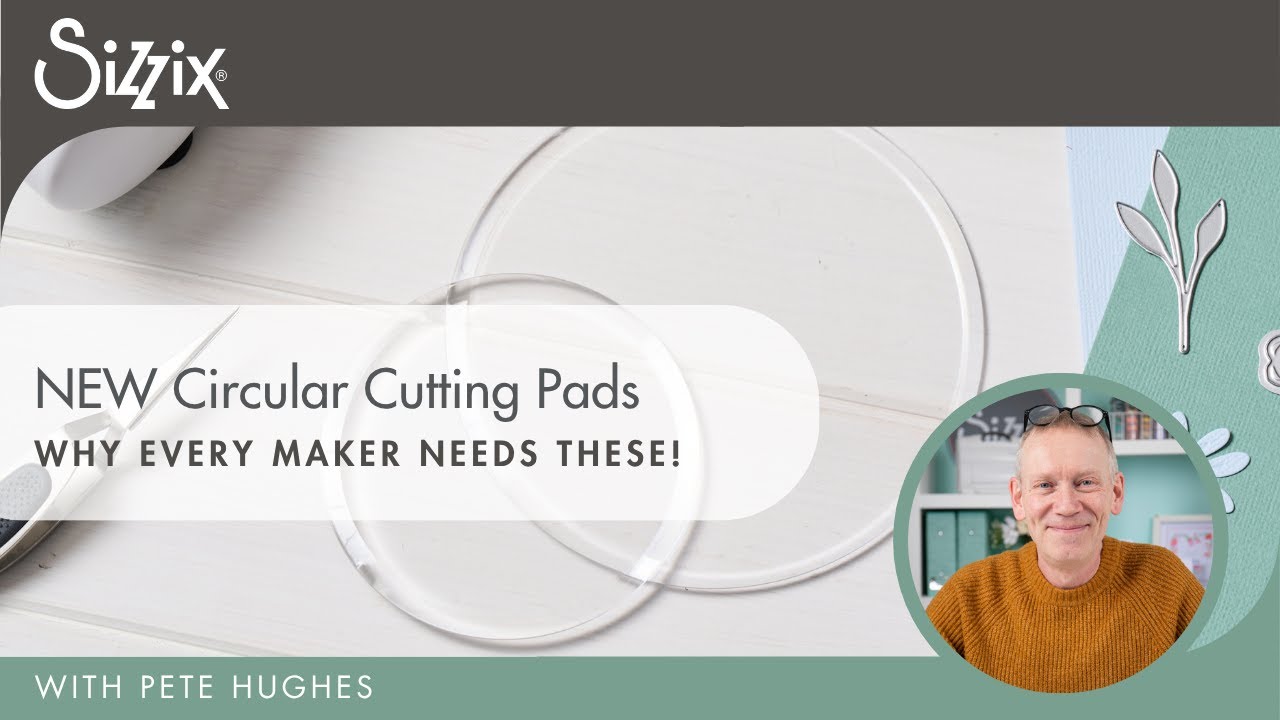 Brand new! Circular Die-Cutting pads from Pete Hughes!