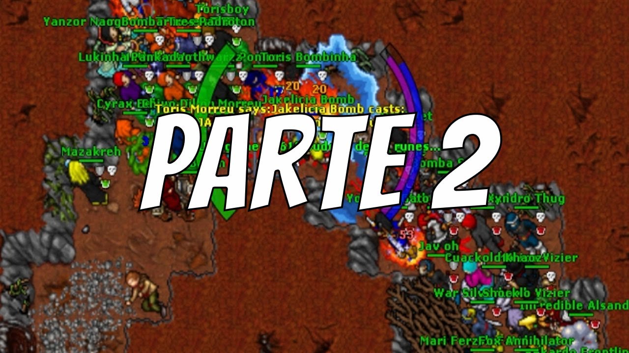 Tibia War - Firmera - WAR SYSTEM EDRON FRENTE A FRENTE - parte 2