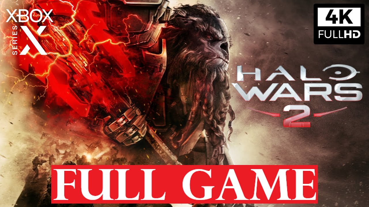 HALO WARS 2 Gameplay Walkthrough FULL GAME + DLC's [4K 60FPS XBOX SERIES X] - No Commentary