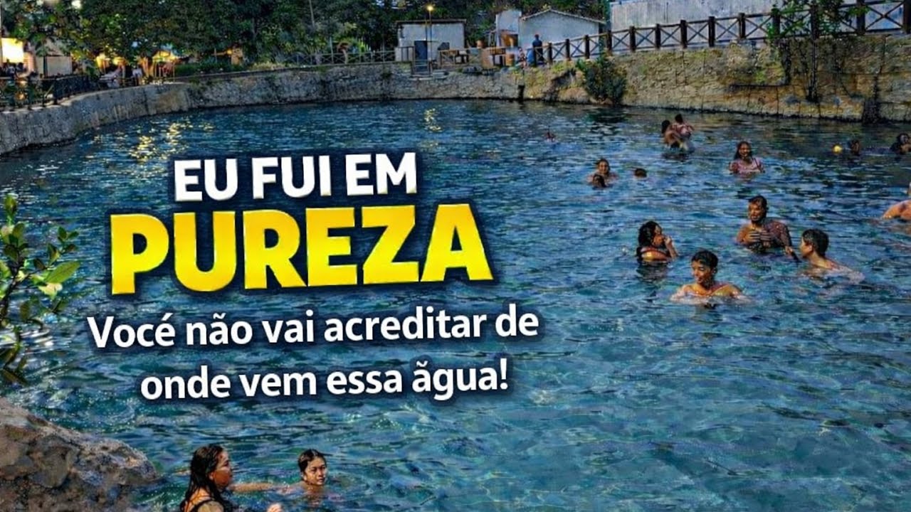 Pureza RN Terra das águas cristalinas uma nascente natural 
