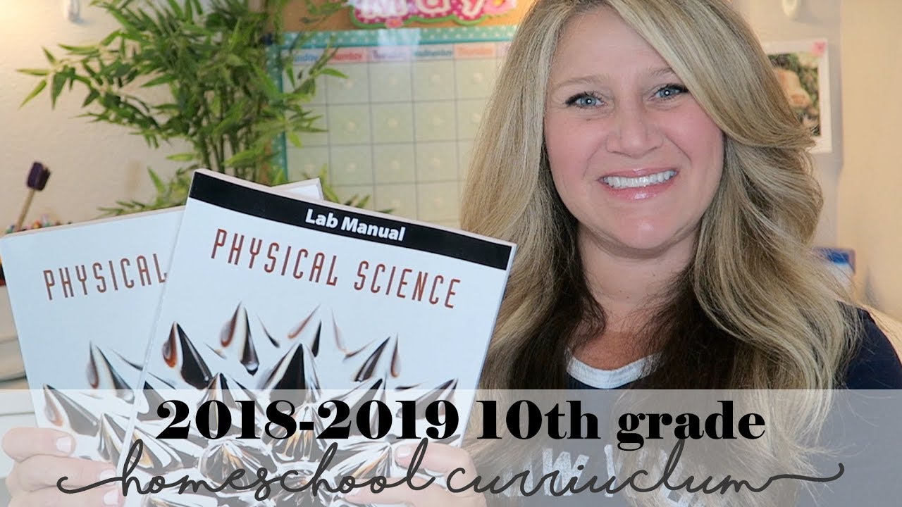 2018-2019 9th Grade Homeschool Curriculum