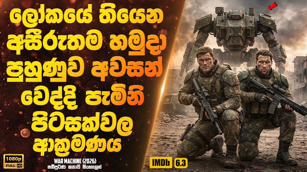ලෝකයේ තියෙන අසීරුතම හමුදා පුහුණුව අවසන් වෙද්දි පැමිනි පිටසක්වල ආක්&zwj;රමණය | Sinhala Movie