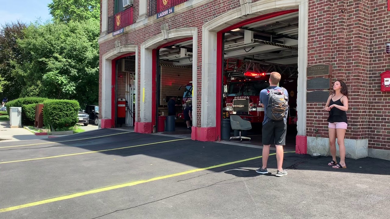 Boston Fire Response - E37 L26