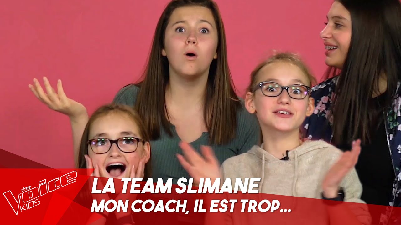 L'interview de la team Slimane ● Mon coach, il est trop... | Bonus | The Voice Kids Belgique