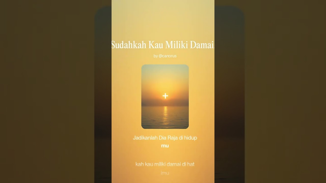 SUDAHKAH KAU MILIKI DAMAI - IR NIKO (COVER INDIE ROCK)