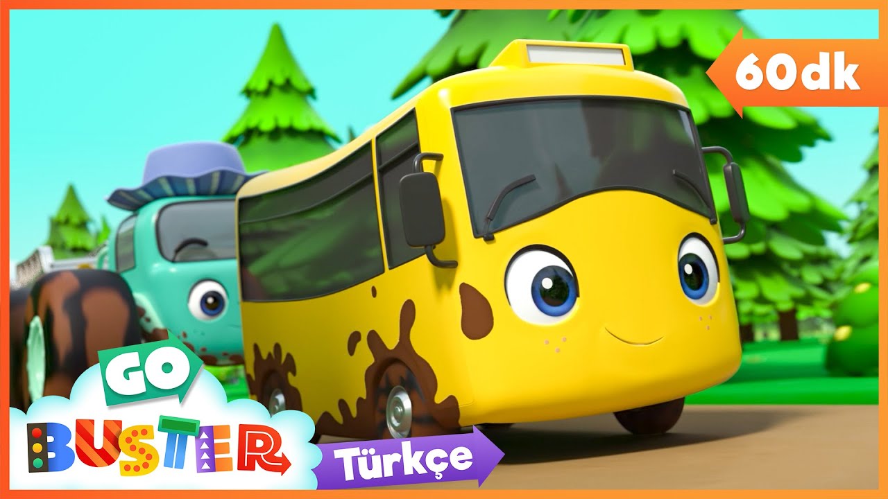 Buster Maceraya Çıkıyor 🌳 Go Buster Türkçe - Çocuk Çizgi Filmleri