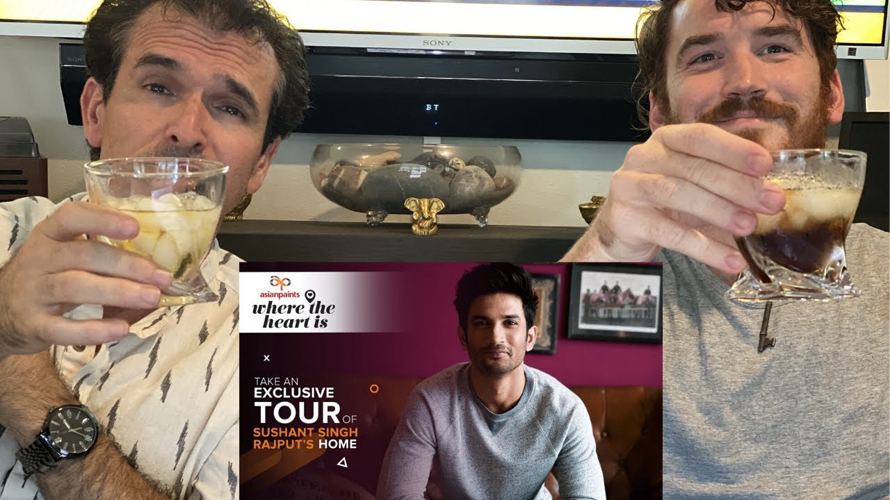 SUSHANT SINGH RAJPUT | Asian Paints Where The Heart Is Season 2 | Home Tour | REACTION!!