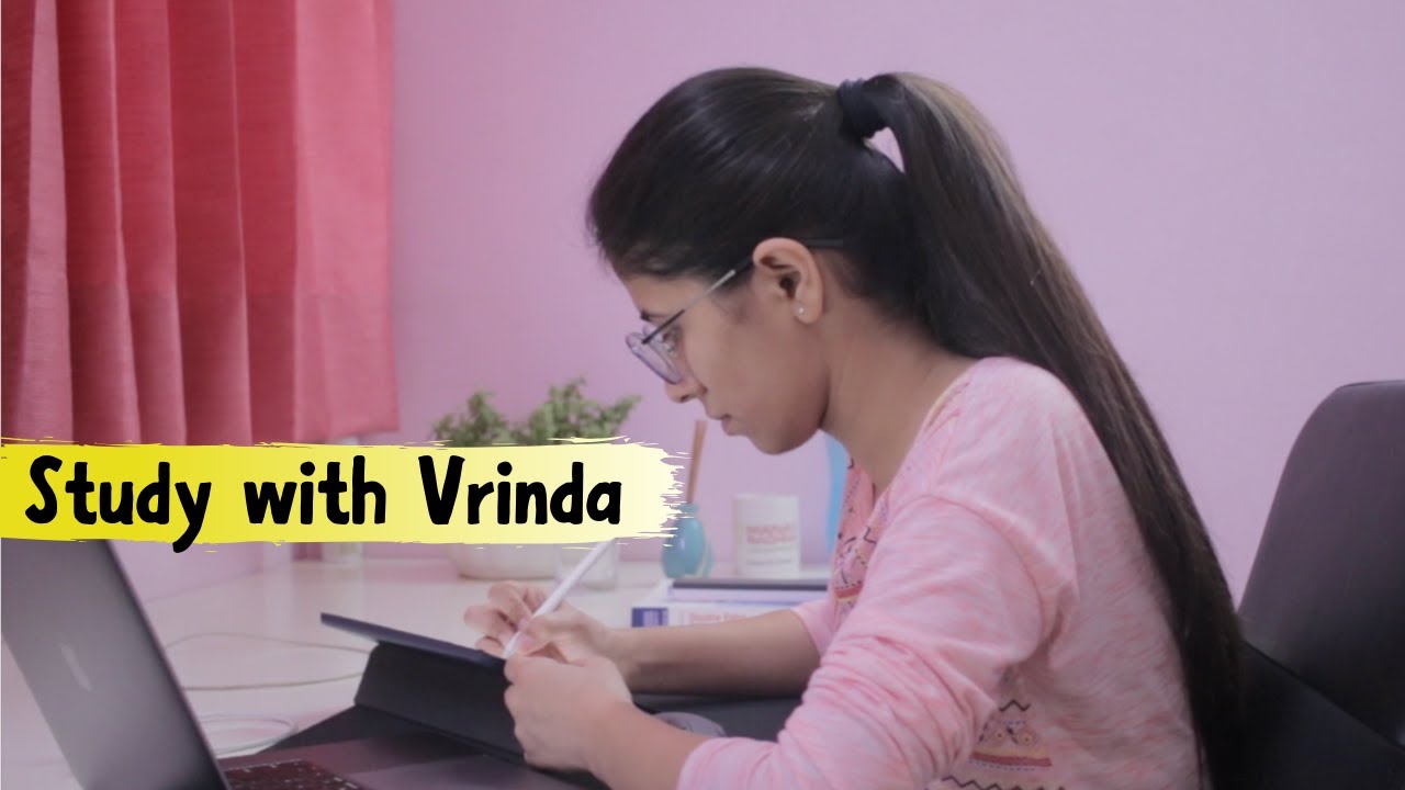 Study with me | 40 minutes session | Vrinda Chugh