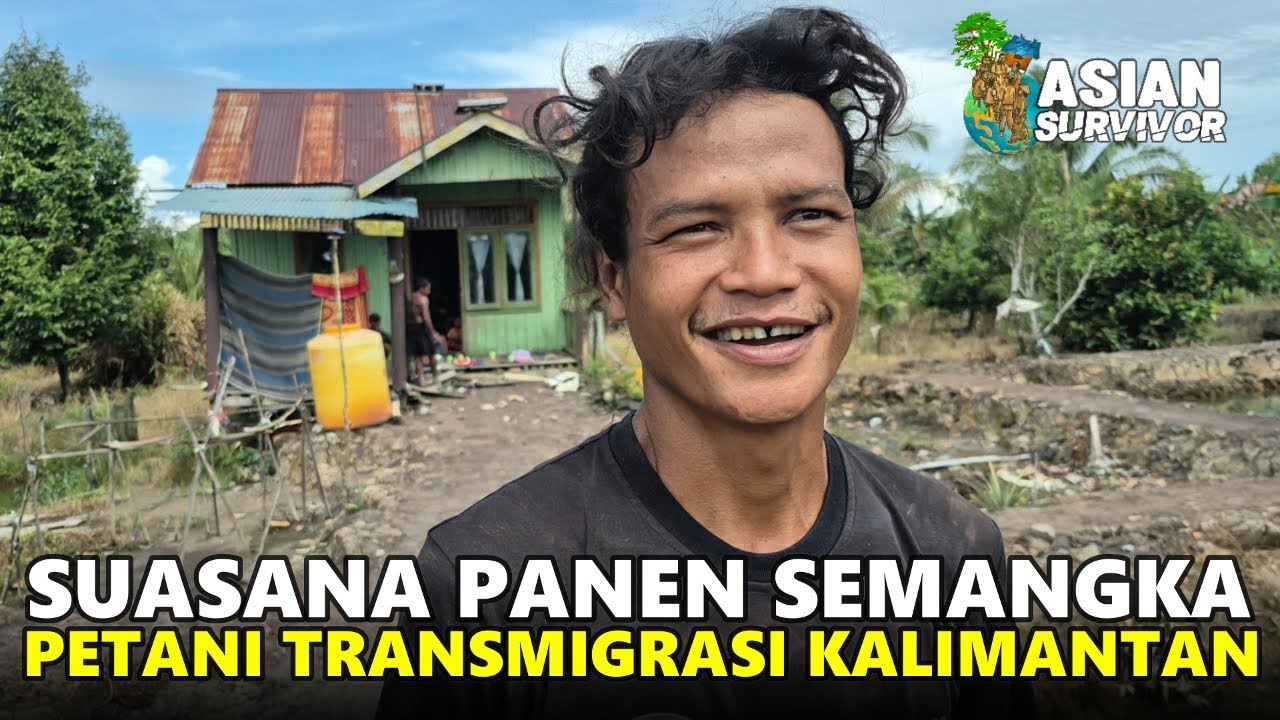 LAHAN SUBUR, WARGA TRANSMIGRASI SP6B RAMAI-RAMAI BERKEBUN SEMANGKA; CERITA PETANI KALIMANTAN UTARA