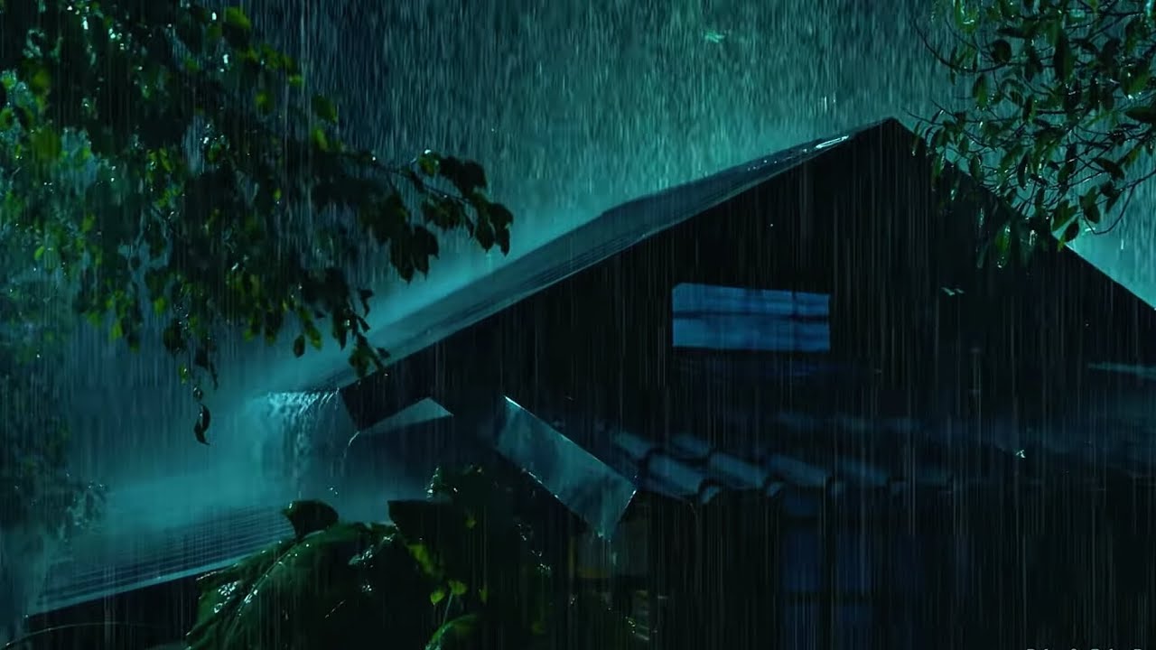 Let the Rain Fill Every Corner ⛈️ Thunder in the Distance | Let Thoughts Slowly Fade Away