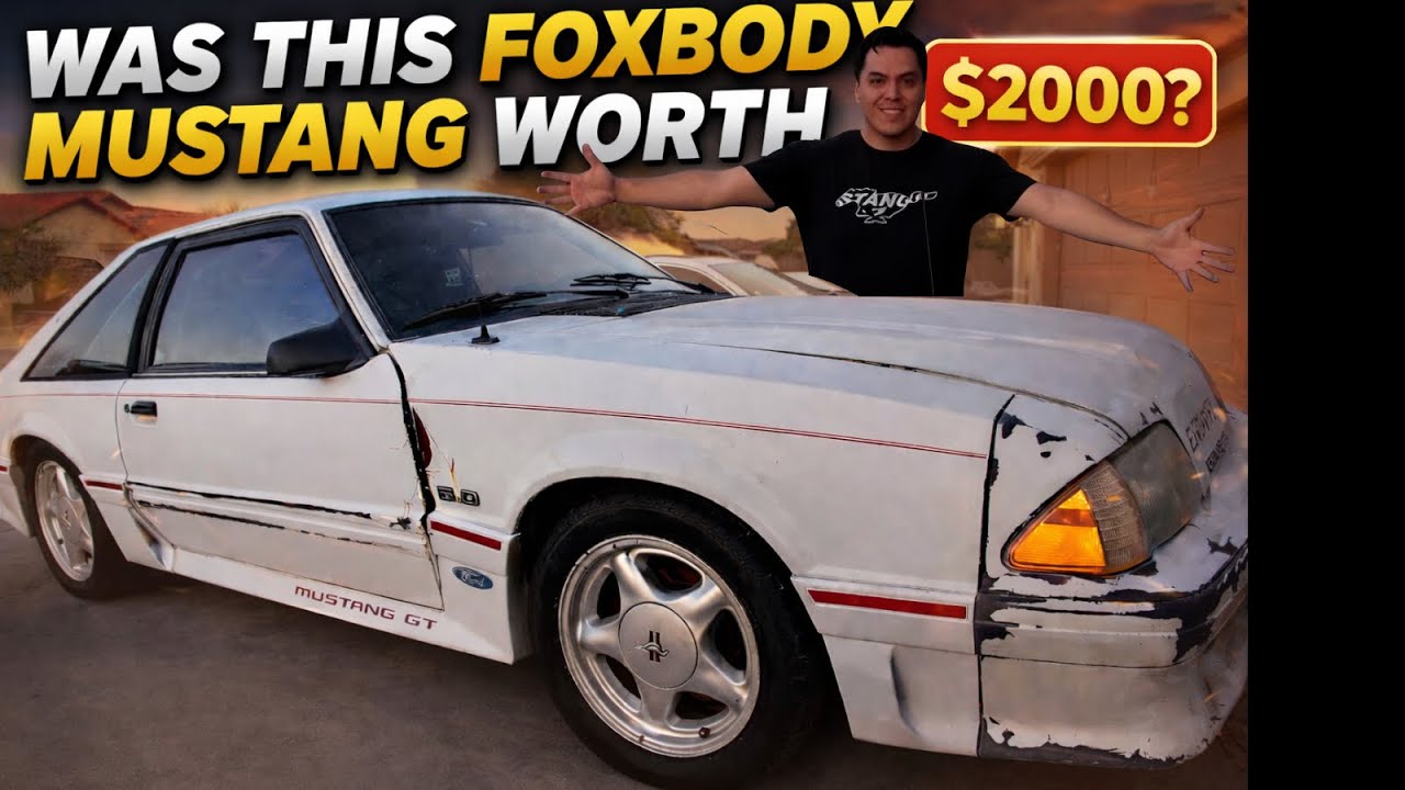 “I Bought this FOXBODY MUSTANG FOR 2000! 