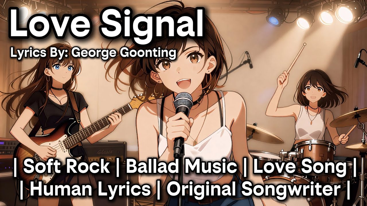 Love Signal @georgegoonting | Human-Written Lyrics | #powerballads #softrock #originalsongwriter