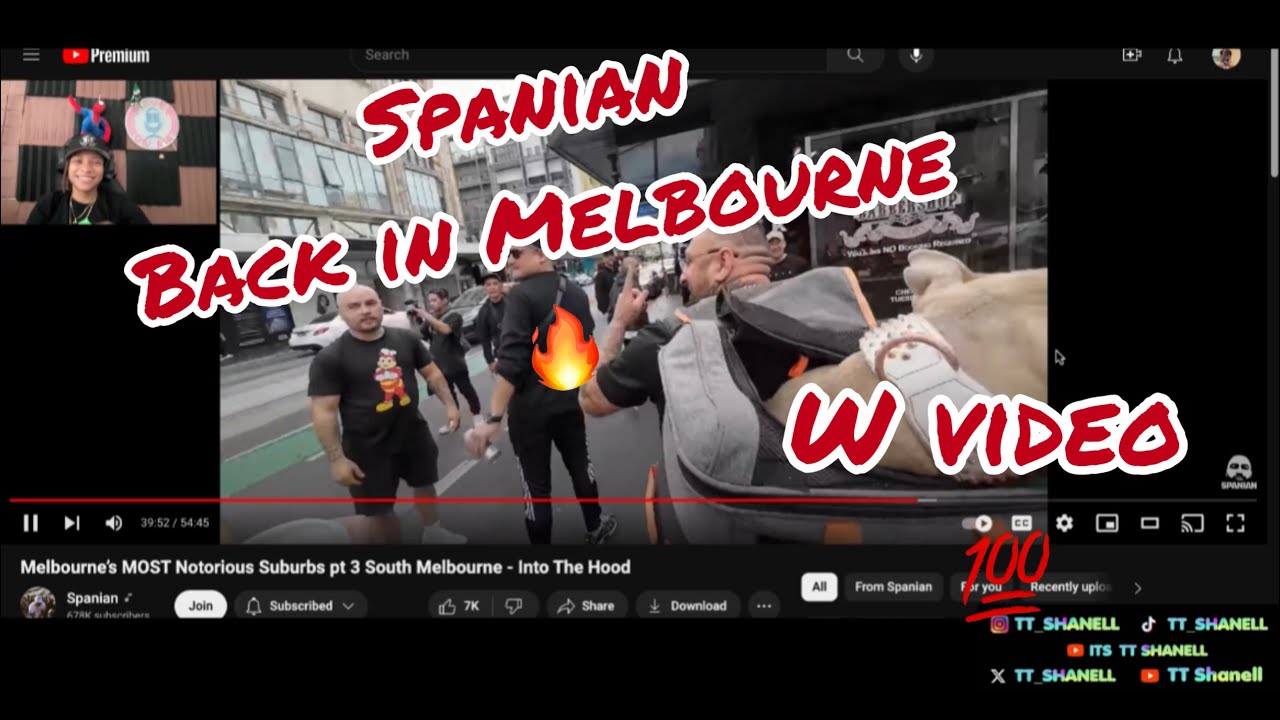 Spanian-Melbourne’s MOST Notorious Suburbs pt 3 South Melbourne - TT shanell Reacts