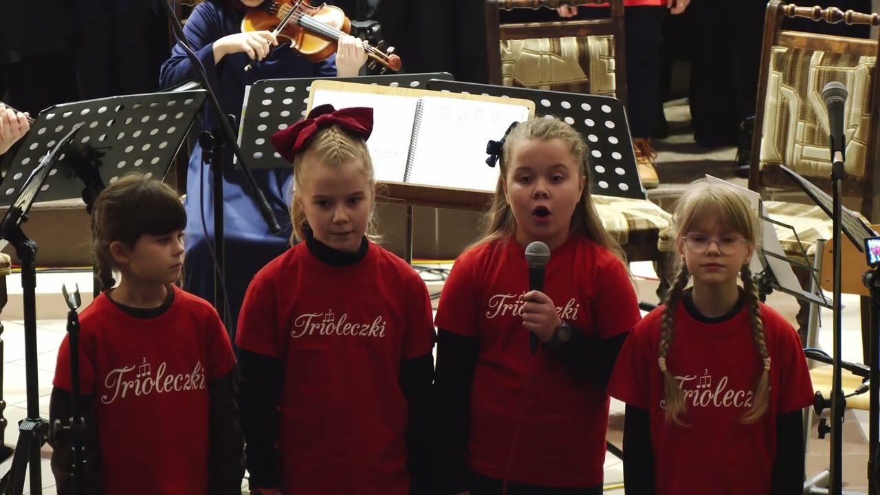 Koncert kolęd w wykonaniu chóru "Triole". "Jam jest dudka"