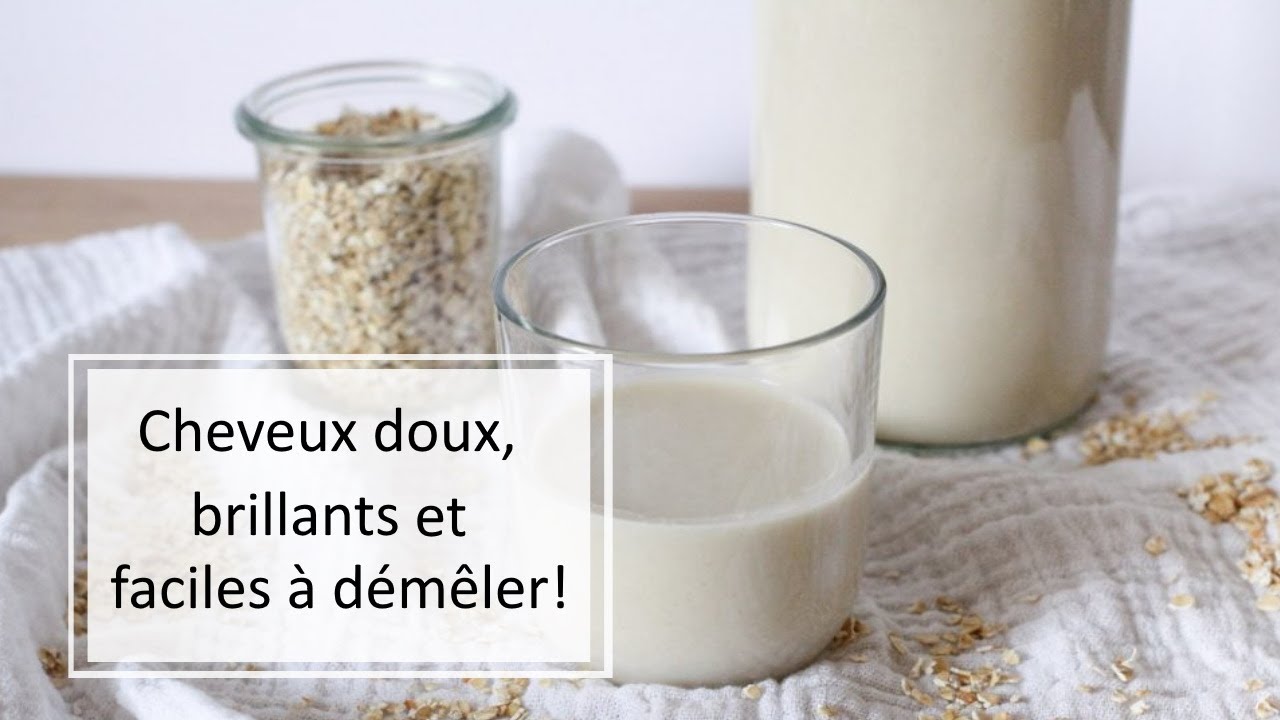 Fabriquer son lait d'avoine 🌿 Je vous montre comment l'utiliser 💆‍♀️