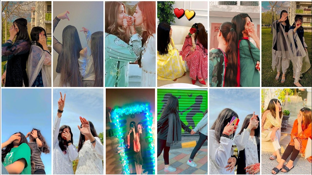 🥀Best friend 👻snapchat selfie poses | snapchat hidden face photo poses with bestie | #whatsappdpz