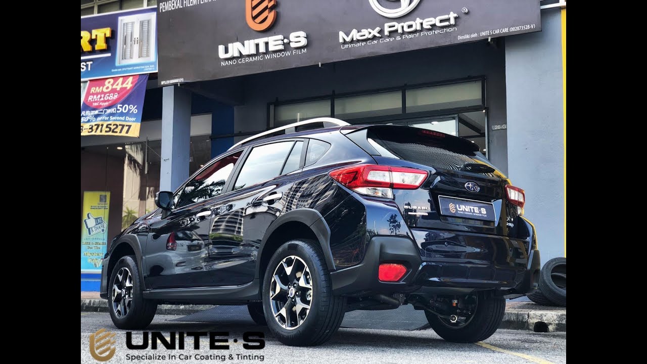 Subaru Xv Car Coating & Tinting Protected by UNITE S CAR CARE. #Subaru #Xv #UniteSTeam