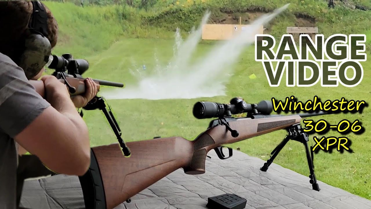 Trying Out My 30-06 Winchester XPR - Range Video