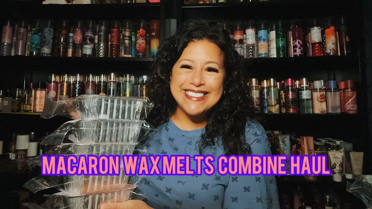 Long Overdue Macaron Wax Melts Combine Haul! #happyretirement #homefragrance #waxmelts 