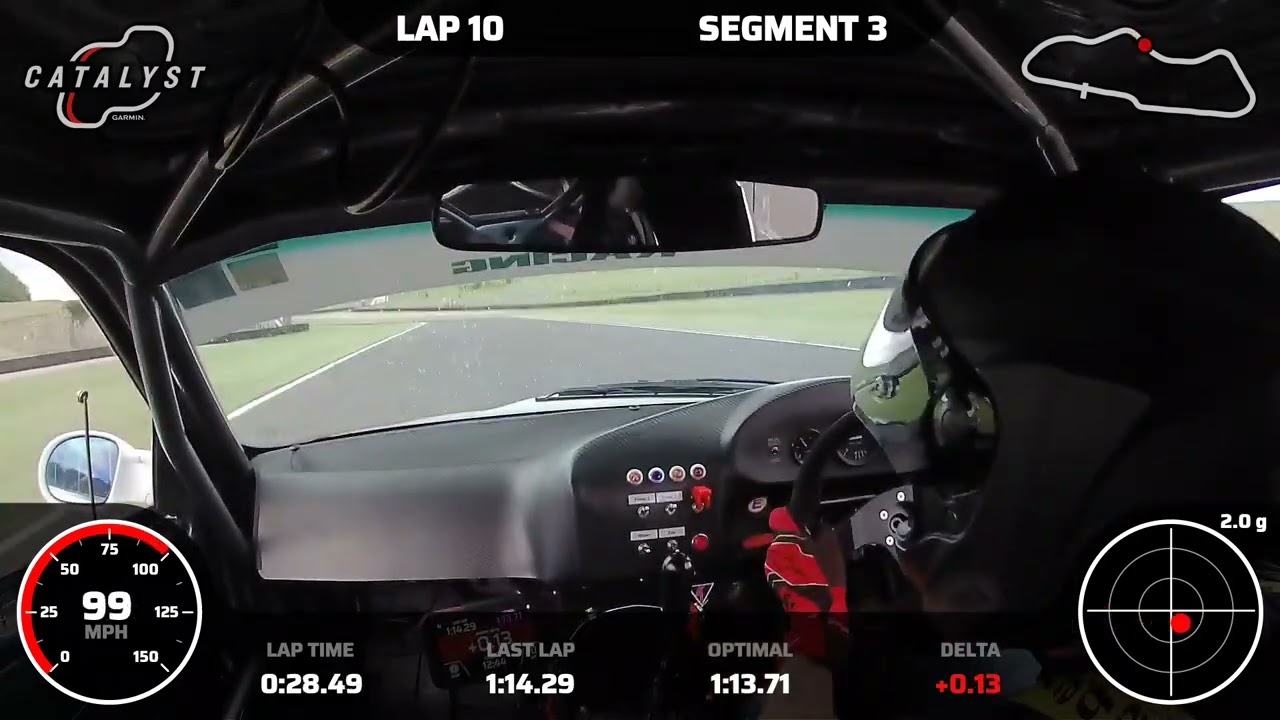 BMW E36 M3 Donington National 1:13 lap 