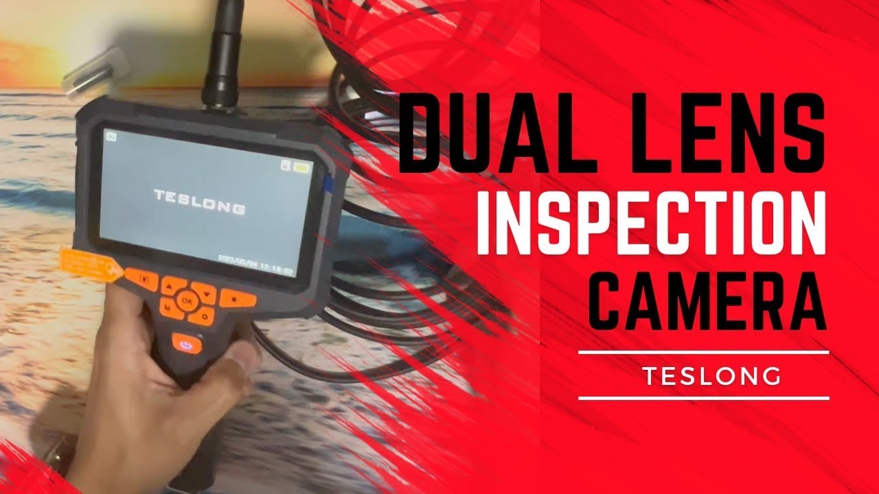 Teslong Dual Lens Inspection Camera with Light, NTS430 Borescope Review