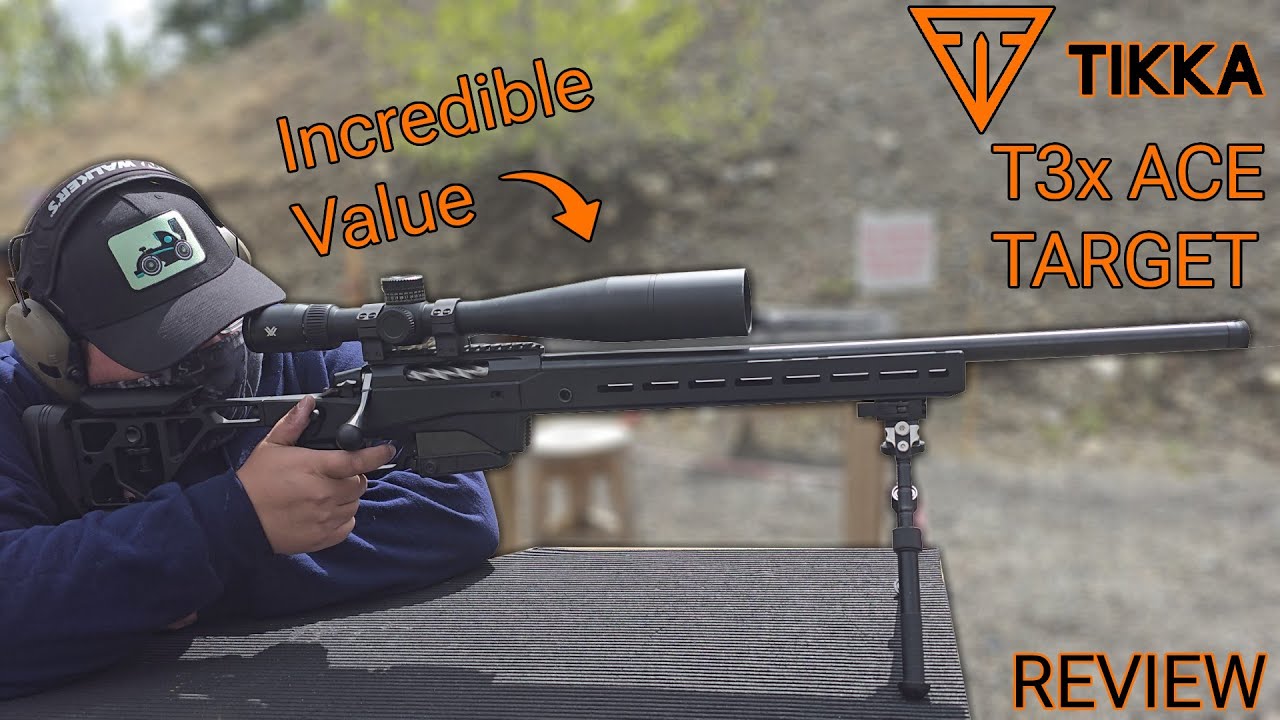 Tikka T3x Ace Target (.223) Review - Incredible Accuracy, Smoothness, and Value