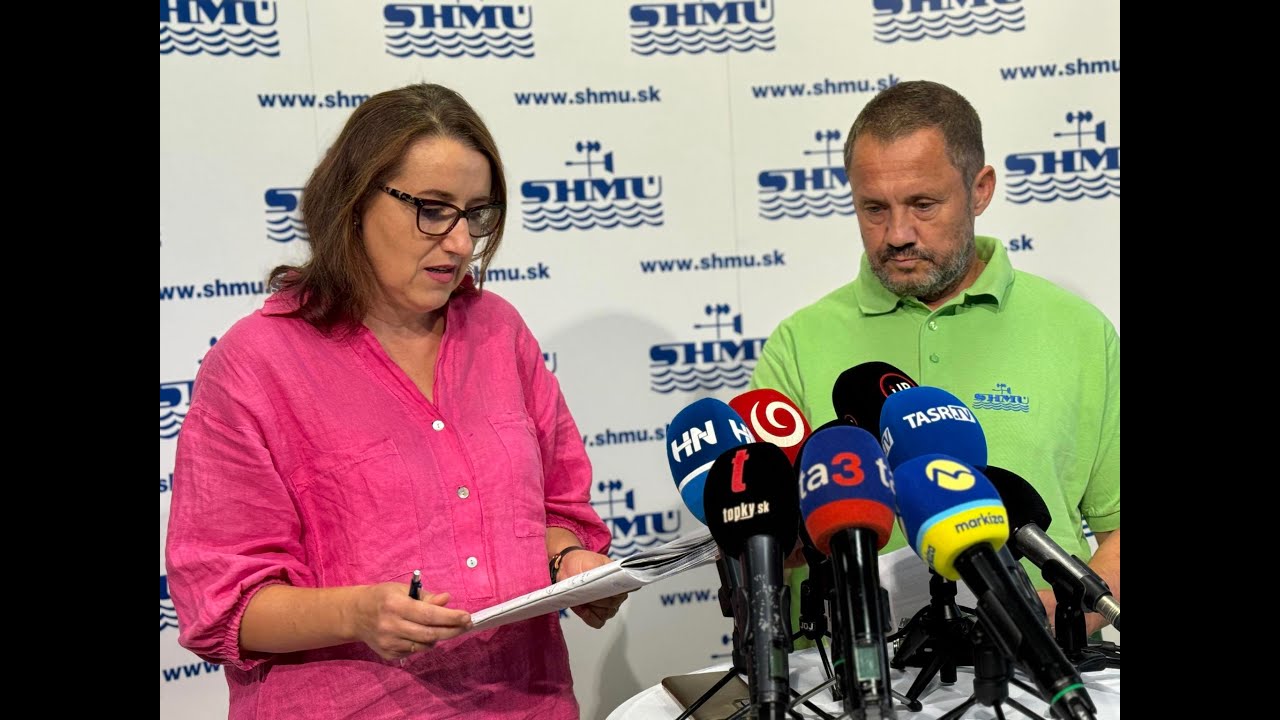 Hroziace povodne na Slovensku: Meteorológovia SHMÚ sa vyjadrujú k aktuálnej situácii