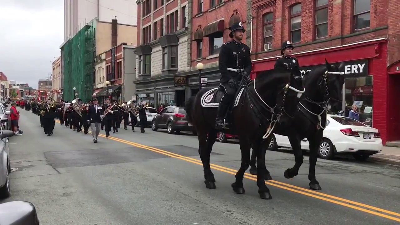 Memorial Day 2017 Royal Newfoundland Regiment march past