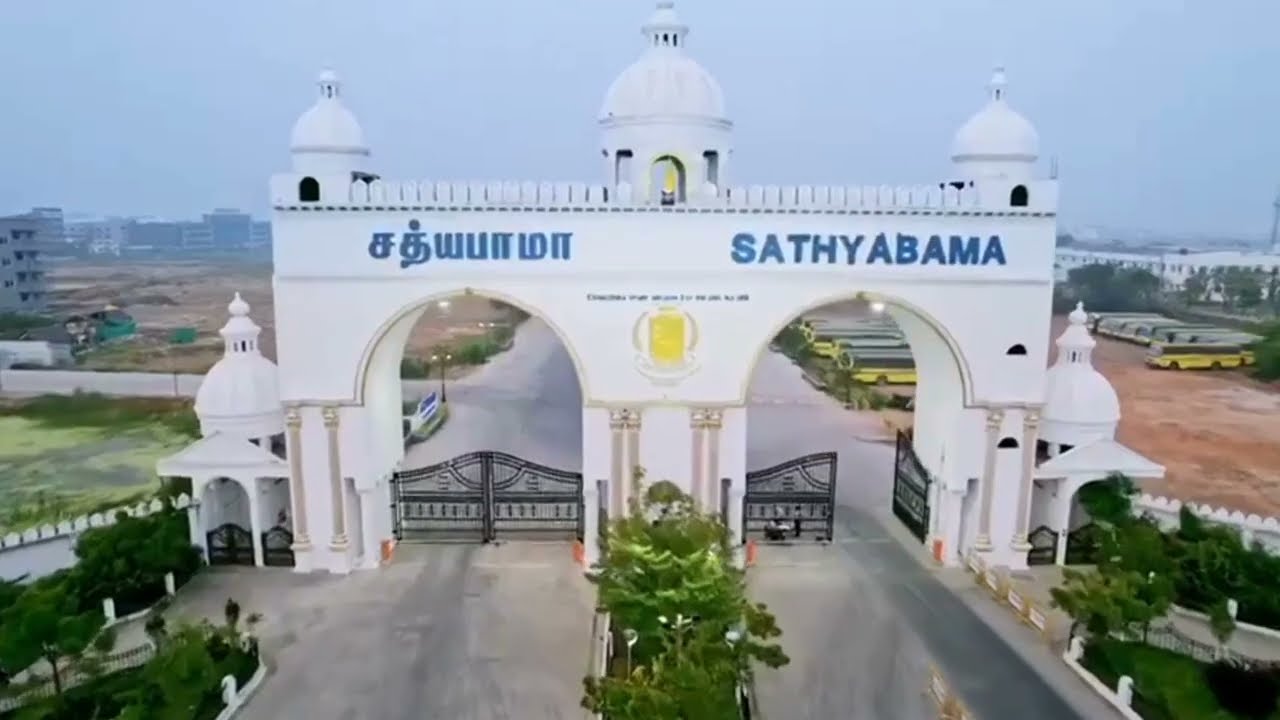 SATHYABAMA UNIVERSITY CHENNAI 2023