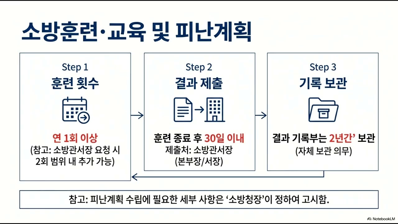 소방관계법규 9강, 화재의 예방 및 안전관리에 관한 법률 시행규칙