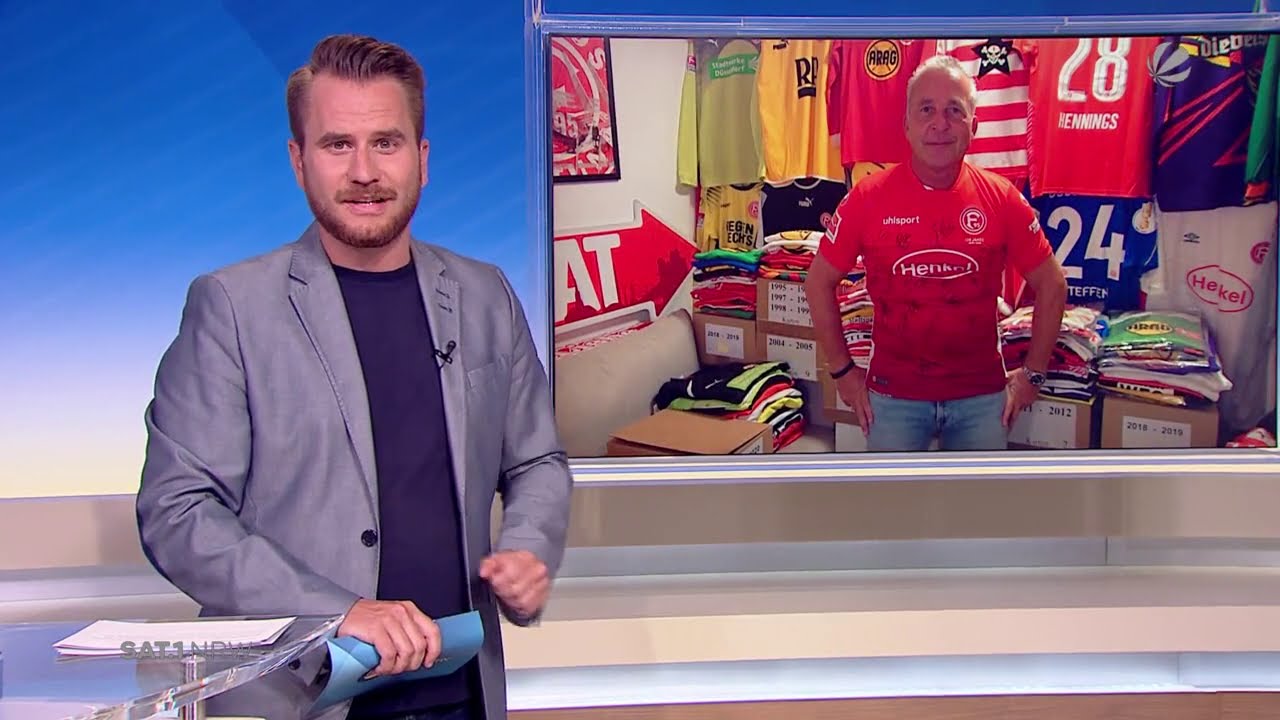 ❗️ Nun auch auf SAT.1 ❗️ My F95 Trikot Sammlung Fortuna Düsseldorf 800 Trikots ❗️ @fortunatrikots ❗️