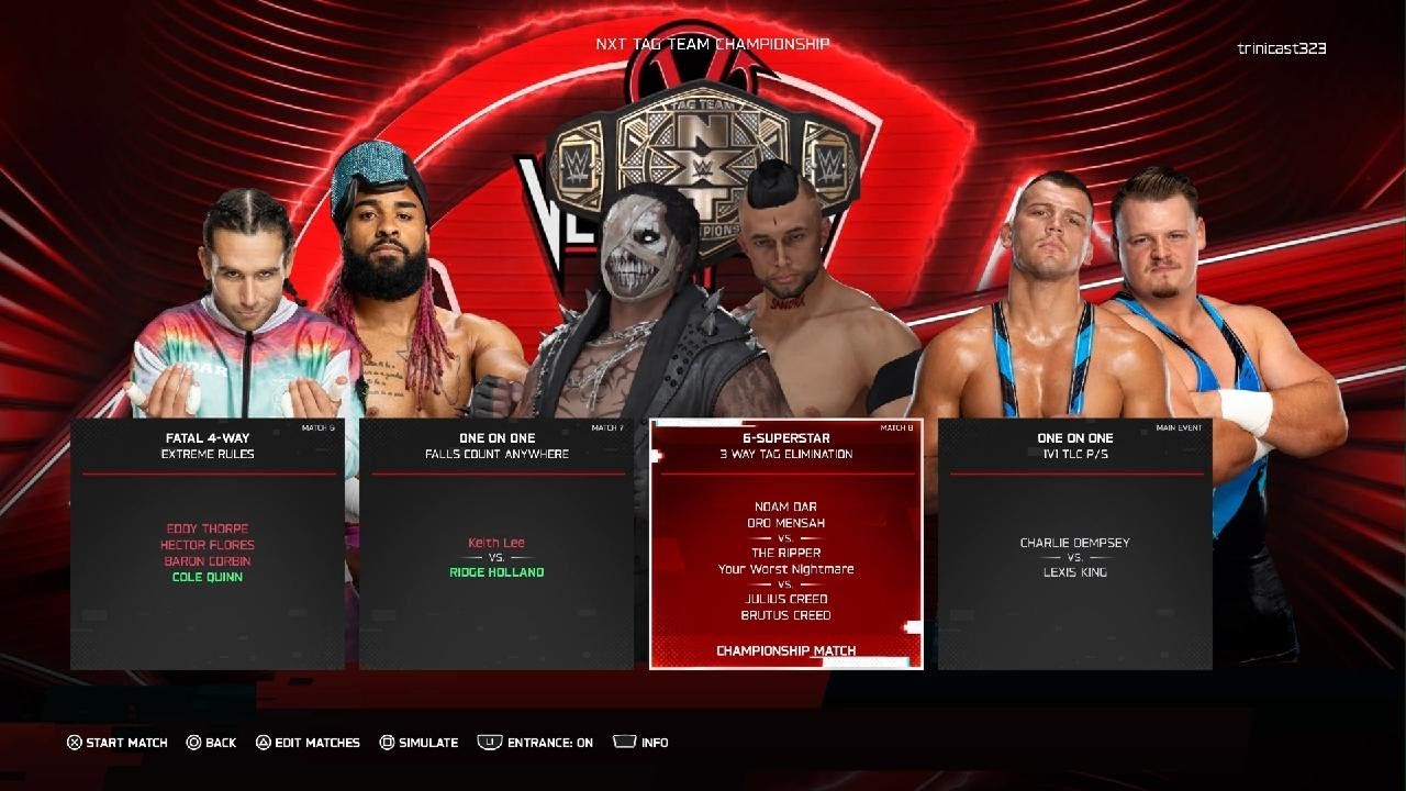 WWE 2K25_ The Bullies vs Meta Four vs American Made