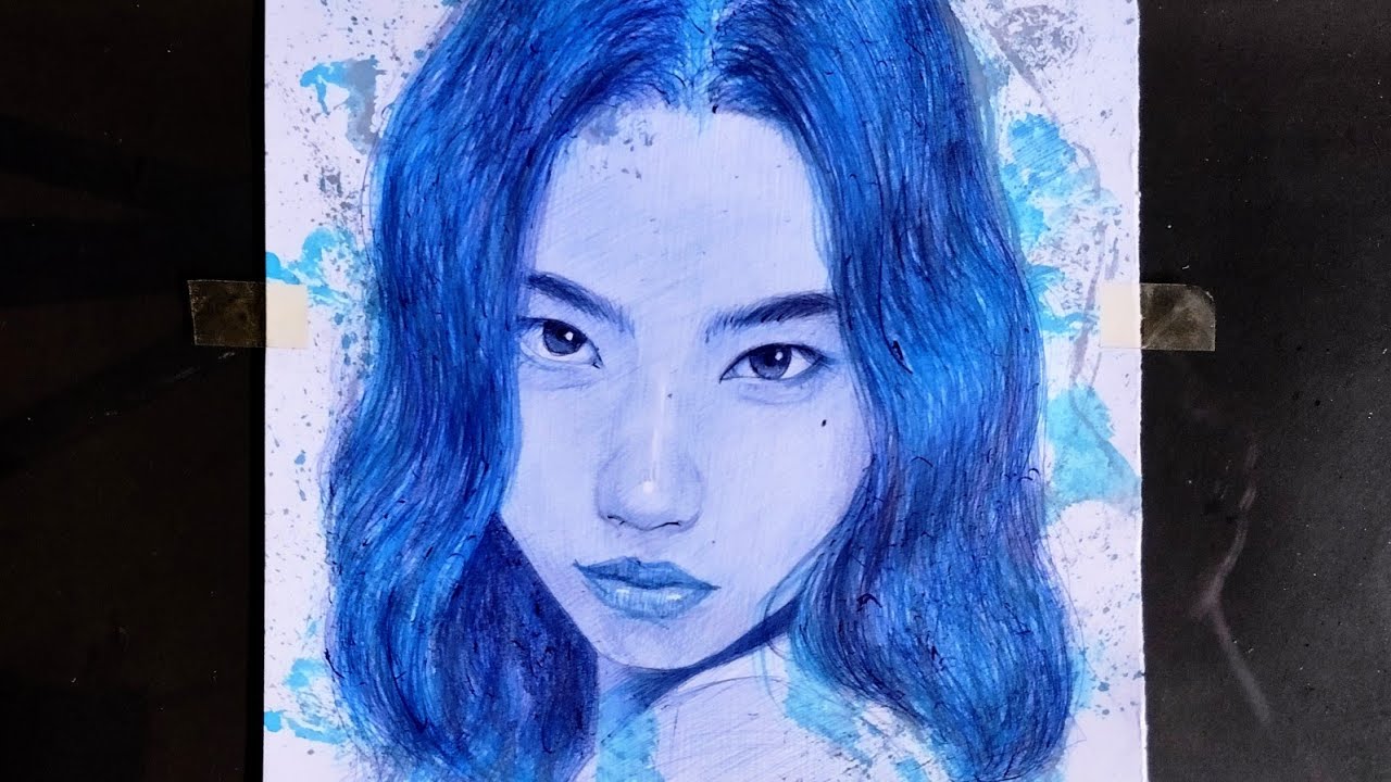 How to draw with pen | Ballpoint pen drawing