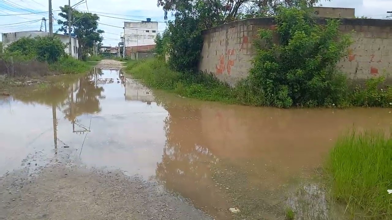 🚨 Alagamento,  Serafim Bastos com Rua das Hortênsias, Cidade Beira Mar, Rio das ostras. 05/02/2026.