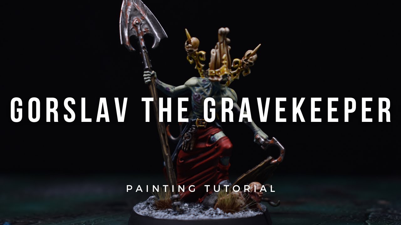 Cursed City Summer | GORSLAV THE GRAVEKEEPER Painting Tutorial