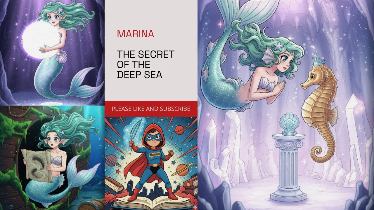 Marina’s Deep Sea Secret | Mermaid & Ocean Adventure for Kids