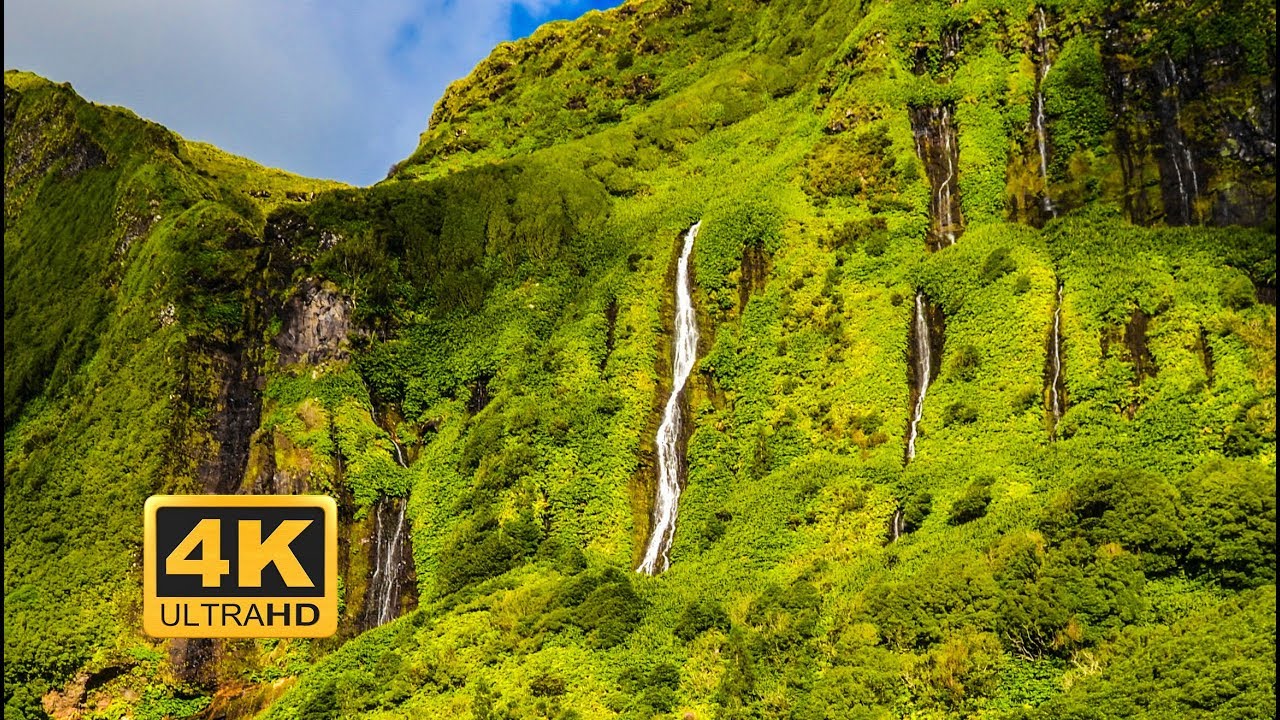 Flores Island . Azores