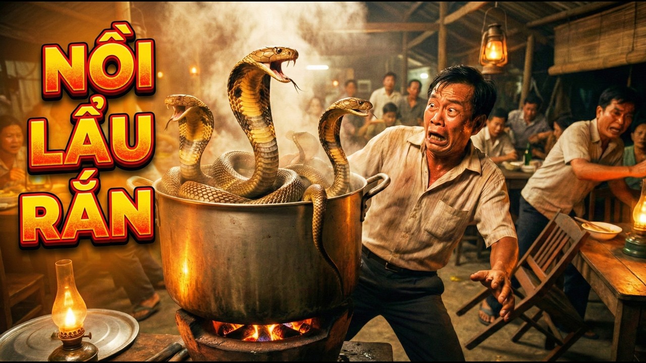 NỒI LẨU RẮN – AI XEM XONG CŨNG PHẢI RÙNG MÌNH