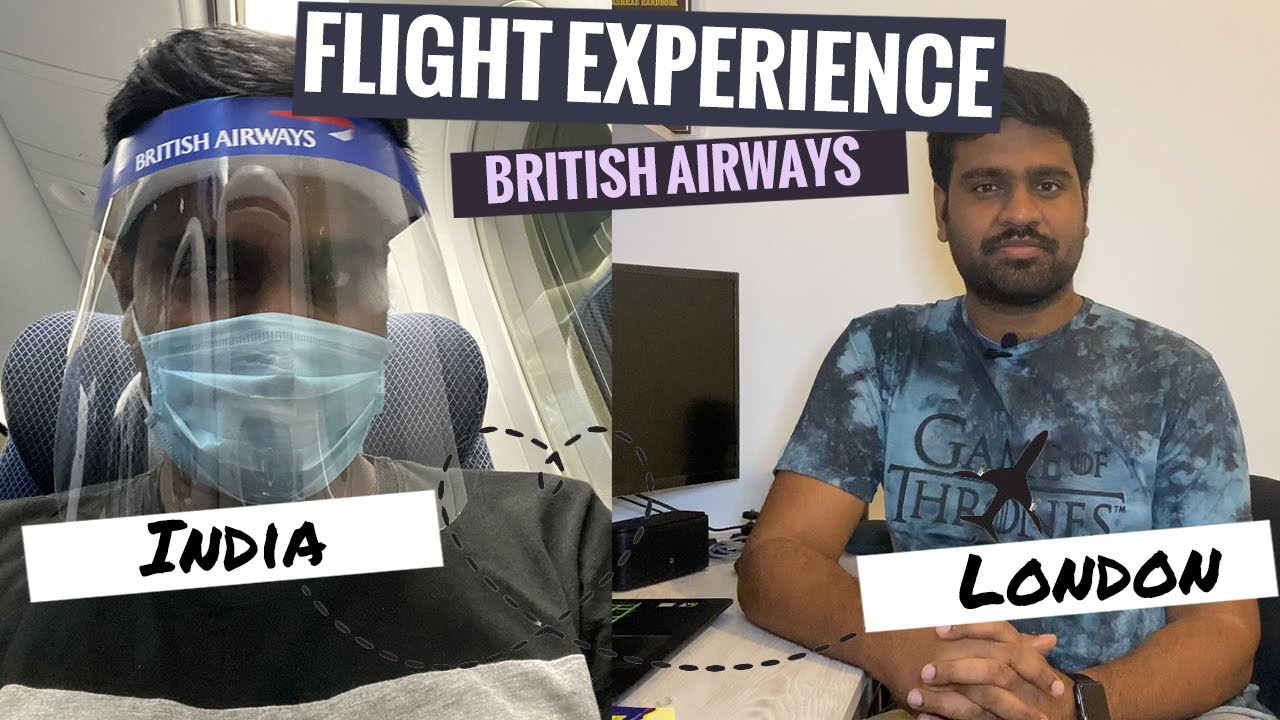 India to UK Flight Experience - September  2020